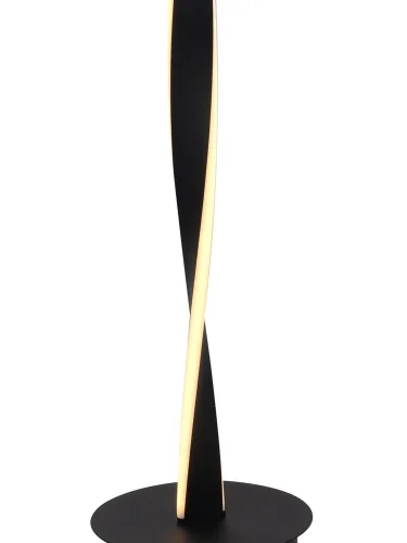 Торшер LED LAMPS 81342/1F Natali Kovaltseva  белый 1 лампа, основание чёрное в стиле хай-тек
 фото 2